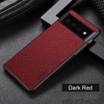 قاب pixel 6A سیلیکون چرمی | Google pixel 6A silicon leather case - Image 3