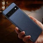 قاب pixel 6A سیلیکون چرمی | Google pixel 6A silicon leather case - Image 2