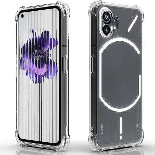 قاب ژله ای شفاف ناتینگ 2 اورجینال | Nothing phone 2 clear TPU cover case