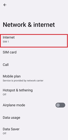 تنظیم APN