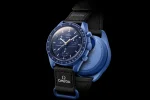 ساعت مچی امگا سواچ Omega Swatch Mission TO THE SUPER BLUE MOONPHASE