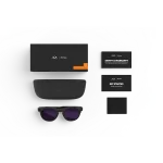 عینک هوشمند اوکلی متا | oakley meta HSTN frame black lens clear to amethyst transisons size 51 - Image 2
