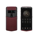 vertu agent Q stitched calfskin/wine red. 16 ram. 1tb   موجود در انبار نیک دیجی