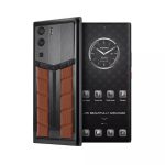meta vertu track black ceramic with italian pattern edition caramel brown/12ram/512 gig. موجود در انبار نیک دیجی