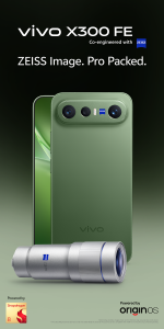 گوشی ویوو Vivo x300 Fe حافظه داخلی 512 و رم 12 گیگ ((پک گلوبال)) همراه با کیت دوربین کامل